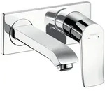 hansgrohe Metris Einhebel-Waschtischmischer Unterputz, Badarmaturen, 31085000, chrom