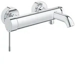 GROHE Essence New Einhand Wannebatterie Aufputz, Badarmaturen, 33624001, chrom