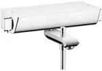 hansgrohe Ecostat Select Wannenthermostat, Badarmaturen, 13141400, chrom/wei&szlig;