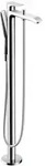 hansgrohe Metris Einhebel-Wannenmischer bodenstehend, Badarmaturen, 31471000, chrom