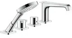 AXOR Citterio E 4-Loch Wannenrandarmatur mit Thermostat, Badarmaturen, 36411000,