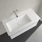 Villeroy & Boch Venticello Schrankwaschtisch 100 x 50 cm, ohne Hahnloch, mit
