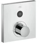 AXOR ShowerSelect Square Thermostat f&uuml;r 1 Verbraucher, Badarmaturen, 36714000, chrom