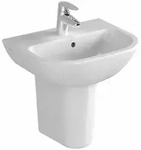 VitrA S20 Handwaschbecken 45 cm, Badkeramik, 5500L003-0001, wei&szlig;