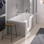 HSK Dusch-Badewanne Dobla 160 cm Einstieg links mit Antislip 540160-AntiSlip,