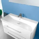 Villeroy & Boch Avento Schrankwaschtisch 100 x 47 cm, mit 1 Hahnloch und &Uuml;berlauf 