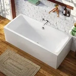 Villeroy & Boch Avento Duo Badewanne 180 x 80 cm UBA180AVN2V-01, Badewannen, wei&szlig;