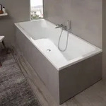 Villeroy & Boch Avento Duo Badewanne 160 x 70 cm UBA167AVN2V-01, Badewannen, wei&szlig;