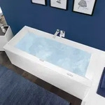 Villeroy & Boch Squaro Edge 12 Duo Badewanne 180 x 80 cm, Combipool Entry, Technik