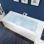 Villeroy & Boch Squaro Edge 12 Duo Badewanne 170 x 75 cm, Special Combi Pool...