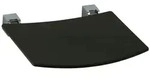 Keuco Plan Klappsitz zur Wandmontage, Accessoires, 14980010037, chrom/schwarzgrau