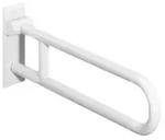 HEWI Serie 801 St&uuml;tzklappgriff 70 cm, drehbar, Accessoires, reinwei&szlig;