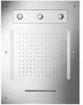 Herzbach LIVING SPA Farblicht-Regenbrause 63 x 48 cm Multifunktion 3,...