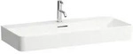 LAUFEN Val Aufsatzwaschtisch 95 x 42 cm mit 1 Hahnloch, mit &Uuml;berlauf, Badkeramik,