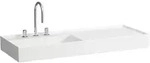 LAUFEN Kartell Waschtisch 120 x 46 cm, mit Ablage rechts, mit 3 Hahnl&ouml;chern,