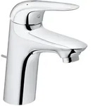 GROHE Eurostyle Solid Einhand-Waschtischbatterie DN 15 S-Size mit Ablaufgarnitur,