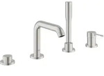 GROHE Essence Neu 4-Loch Einhand Wannenkombination, Badarmaturen, supersteel