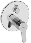 Hansa HANSAPRIMO Einhand-Wannen-Funktionseinheit, Rosette rund, Badarmaturen,