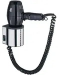 Keuco Haartrockner 14995010037, Accessoires, chrom / schwarzgrau (RAL 7021)