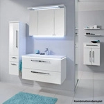Puris Star Line Mineralguss Serie B M&ouml;bel-Waschtisch 90 cm, Badkeramik, SWM929E21,