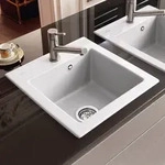 Villeroy & Boch Subway 45 XS Einbausp&uuml;le, Ablaufgarnitur mit Handbet&auml;tigung,