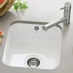 Villeroy & Boch Cisterna 50 Unterbausp&uuml;le, Ablaufgarnitur mit Handbet&auml;tigung,