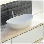 Hoesch Namur Aufsatzwaschtisch 60 x 35 cm 4411.010, Badkeramik, wei&szlig;