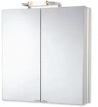 Megabad House 2.0 Spiegelschrank 65 cm mit LED Beleuchtung MBJO124112010-0190,