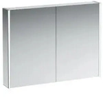 LAUFEN Frame 25 Spiegelschrank 100 x 75 cm mit 2 T&uuml;ren und Ambiente Licht,