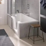 HSK Dusch-Badewanne Dobla 170 cm Einstieg rechts 540171, Badewannen, wei&szlig;