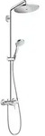 hansgrohe Croma Select 280 Air 1jet Showerpipe mit Einhebelmischer, Badarmaturen,
