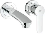 GROHE Eurostyle C 2-Loch-Waschtischbatterie Unterputz, Badarmaturen, 19571002, chrom