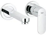 GROHE Eurosmart Cosmopolitan 2-Loch-Waschtischbatterie Unterputz, Badarmaturen,