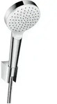 hansgrohe Crometta EcoSmart 1jet Porter Set 160 cm, Badarmaturen, 26569400,