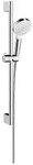 hansgrohe Crometta 1jet Brauseset EcoSmart Green 65 cm, Badarmaturen, 26554400,