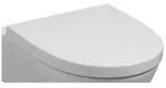Geberit Flow WC-Sitz mit Absenkautomatik 575950000, Badkeramik, wei&szlig;