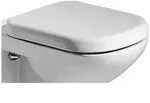 Geberit Renova Plan WC-Sitz mit L-Scharnier 572140000, Badkeramik, wei&szlig;