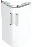 Geberit Renova Compact Eckhandwaschbecken-Unterschrank 42,5 cm, Badm&ouml;bel,...