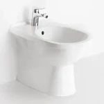 Villeroy & Boch O.novo Bidet, bodenstehend, Badkeramik, 54610001, wei&szlig; alpin