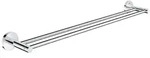 GROHE Essentials Doppel-Badetuchhalter 40802001, Accessoires, chrom