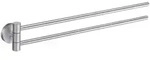 Smedbo Home Handtuchstange doppelt, schwenkbar, Accessoires, HS326, chrom matt