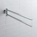Duravit D-Code Handtuchhalter, Accessoires, 0099221000, chrom