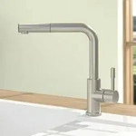 Villeroy & Boch Steel Shower Einhebel-K&uuml;chenarmatur 969701LC, K&uuml;chenarmaturen,