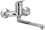 Herzbach KAPPA Sp&uuml;ltisch-Wandbatterie, K&uuml;chenarmaturen, 50.114000.1.01, chrom