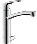 hansgrohe Focus M41 Einhebel-K&uuml;chenmischer 200, Ger&auml;teabsperrventil, 1jet,