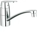 GROHE Eurosmart C Sp&uuml;ltisch-Einhandbatterie, K&uuml;chenarmaturen, 31170000, chrom