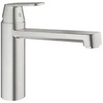 GROHE Eurosmart C Sp&uuml;ltisch-Einhandbatterie, K&uuml;chenarmaturen, 30193DC0, supersteel