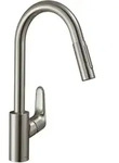 hansgrohe Focus M41 Einhebel-K&uuml;chenmischer 240, Ausziehbrause, 2jet 31815000,