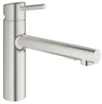 GROHE Concetto Einhand-Sp&uuml;lbatterie mit mittelhohen Auslauf, K&uuml;chenarmaturen,