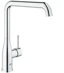 GROHE Essence New Einhand-Sp&uuml;ltischbatterie mit L-Auslauf, K&uuml;chenarmaturen,